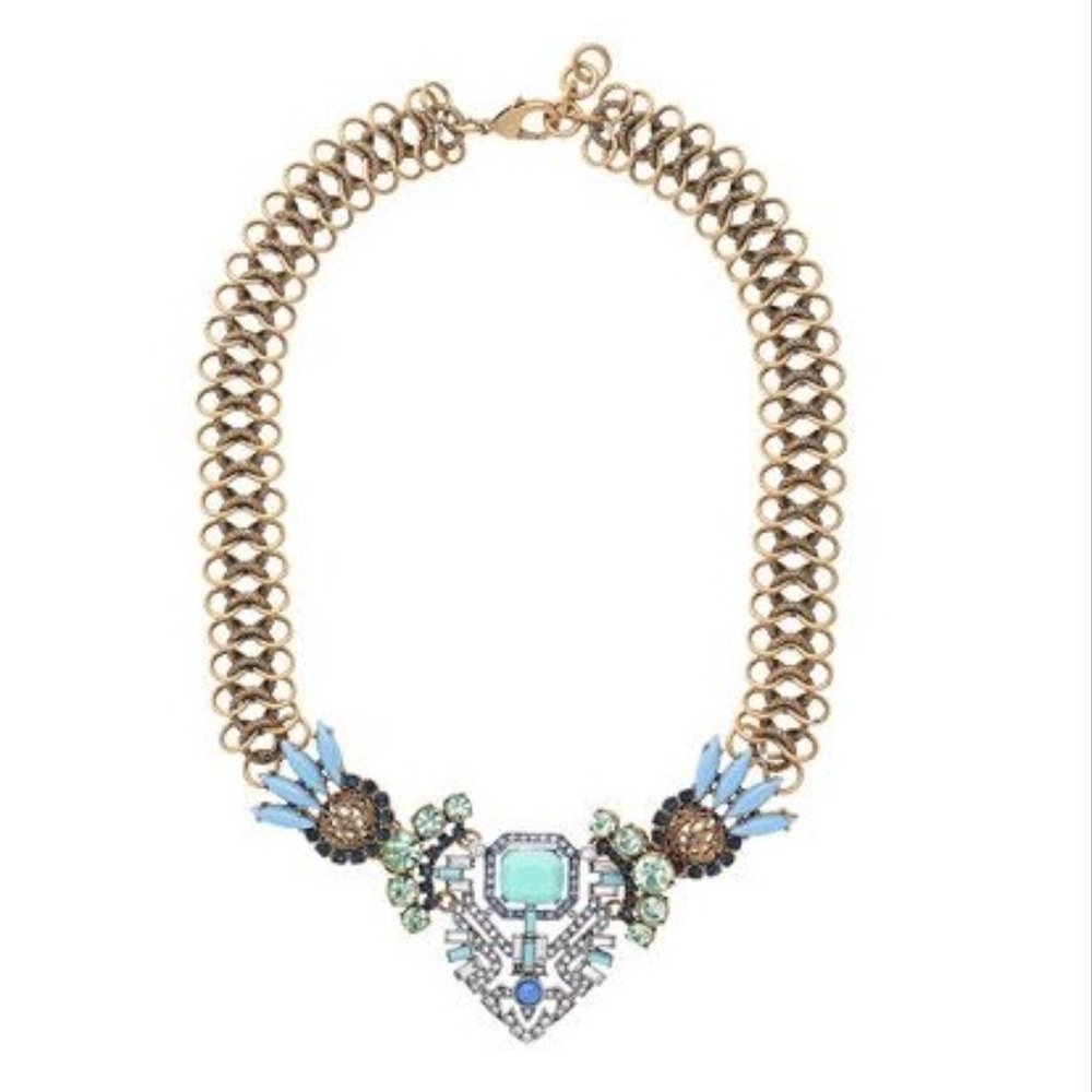 NWT Lulu Frost for J.Crew Tropicale Necklace